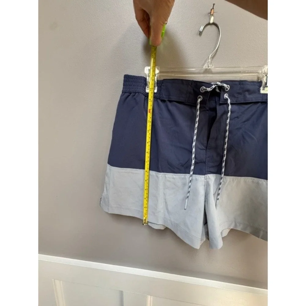 Ocean + Coast Boys Navy Gray Colorblock Swim Trunks Lined New XL 18-20